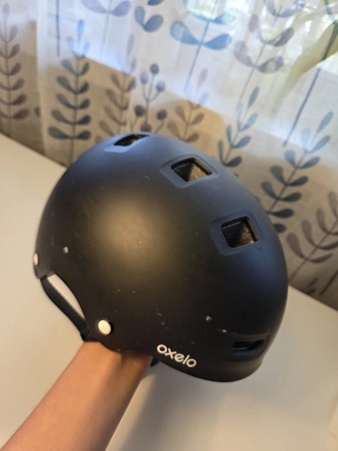 Oxelo Black Helmet and 3 Protective Pads Set - photo 3