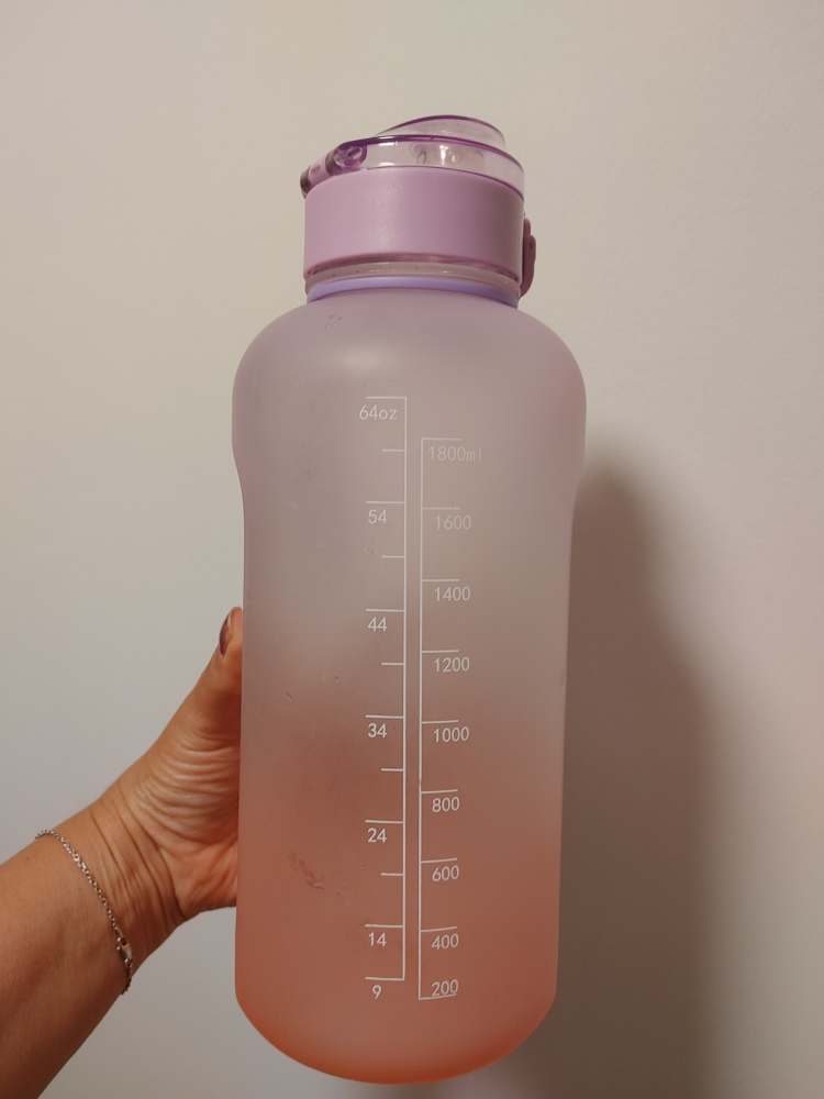 1800ml Water Bottle with Time Markers - photo 5
