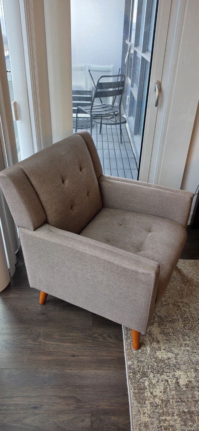 FOR FREE! Greenmont 81.99Cm Wide Tufted Armchair - photo 2