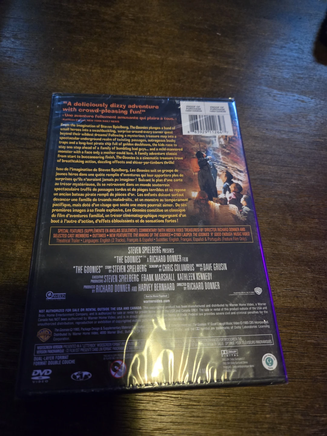 The Goonies DVD - photo 2