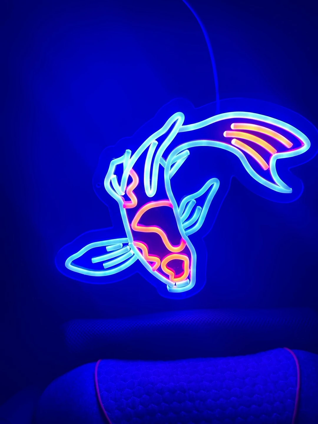 Koi Fish Neon Sign Light - photo 2