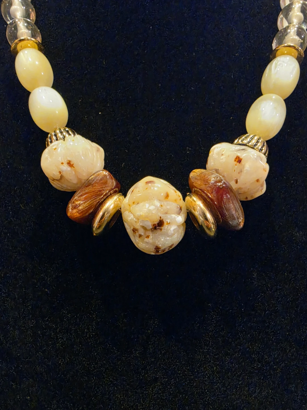 Mixed Bead Statement Necklace - photo 2