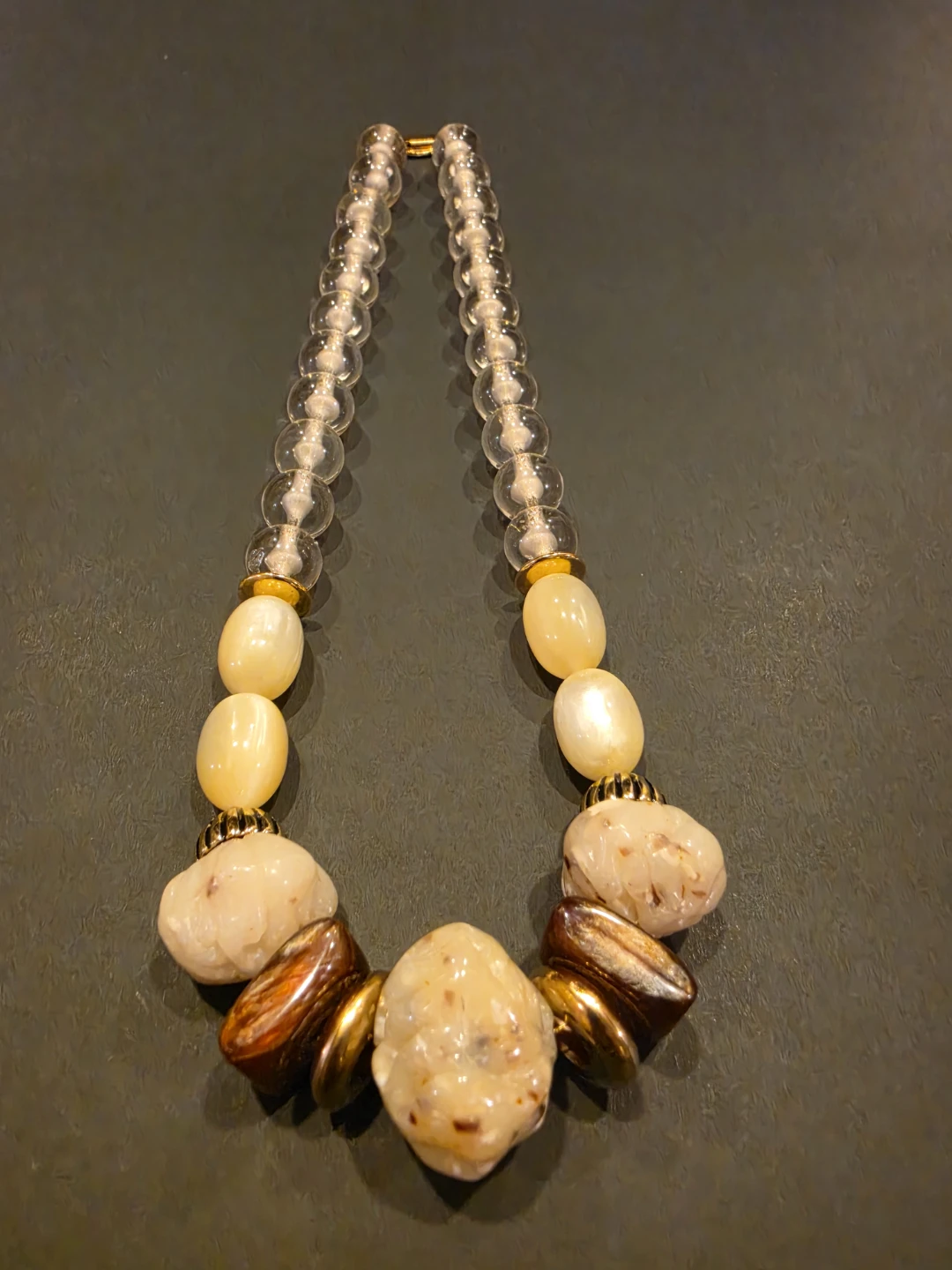Mixed Bead Statement Necklace - photo 3