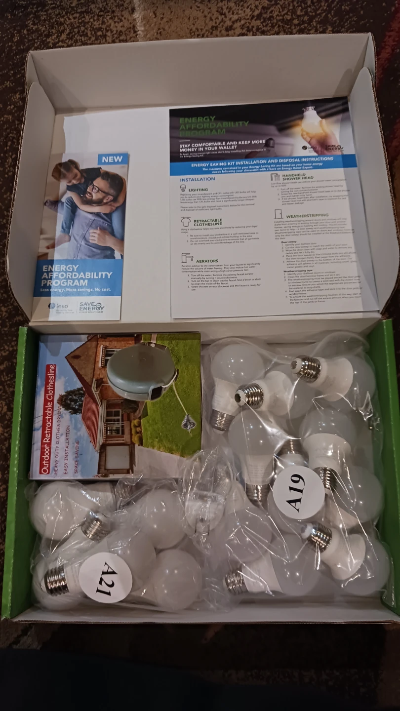 Energy Saving Kit - Energy Affordability Program - photo 2