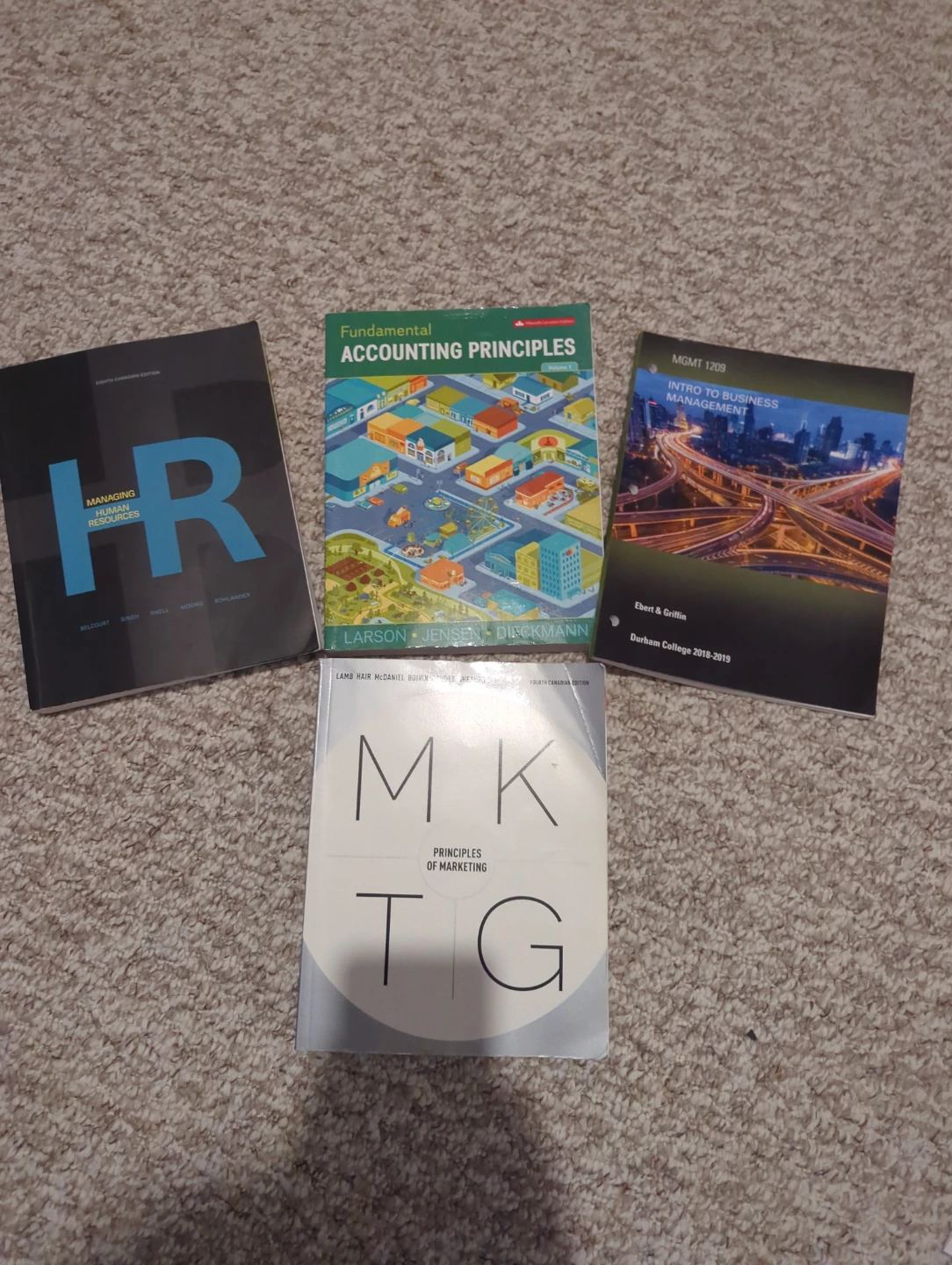 Set of 4 Business Textbooks