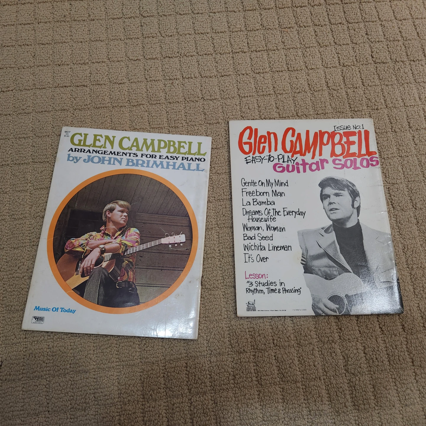 Glen Campbell Easy-to-Play Guitar & piano Solos Music Book - photo 4