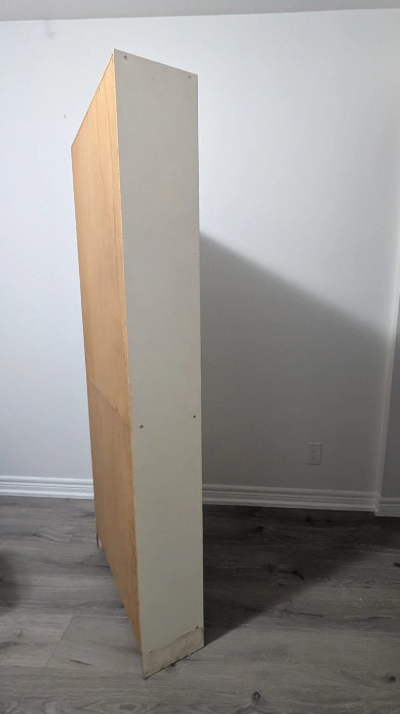 White 5-Shelf Bookcase - photo 2