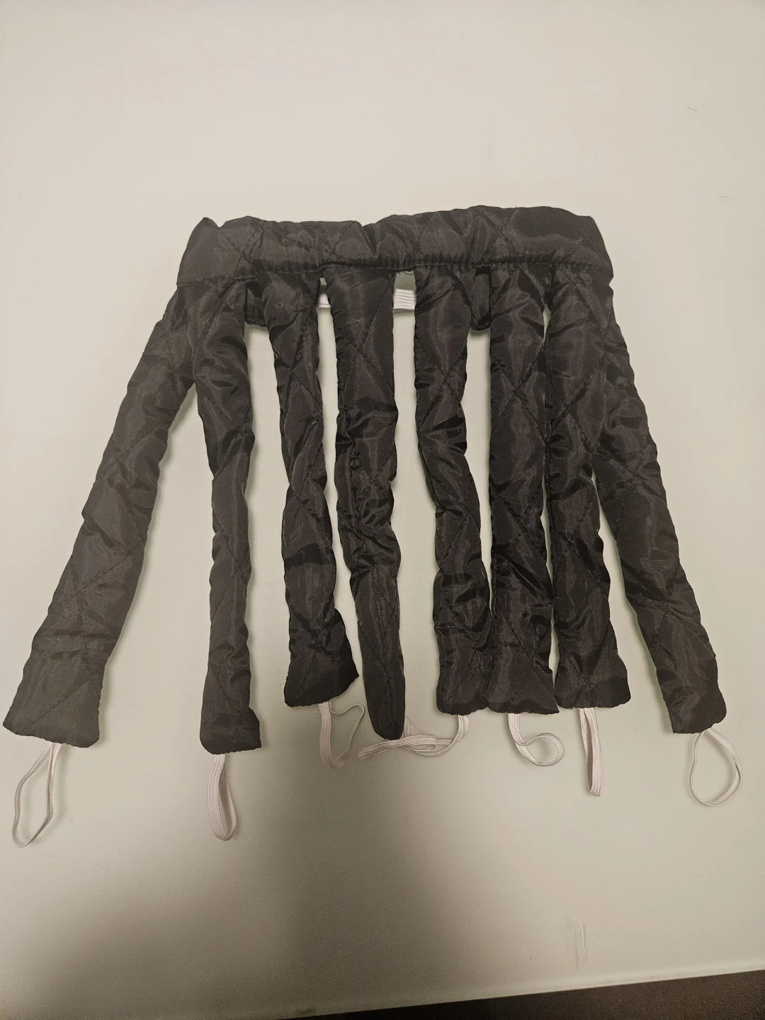 Black Heatless Hair Curlers
