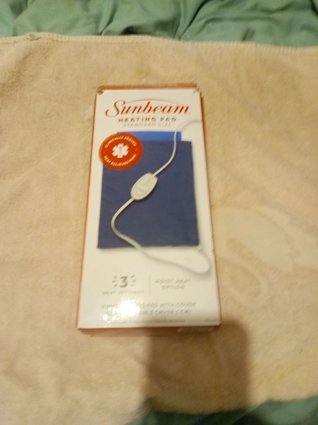 Sunbeam Heating Pad Standard Size