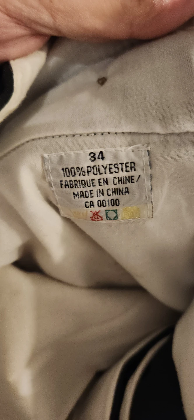 3 pairs of men's black pants - photo 2