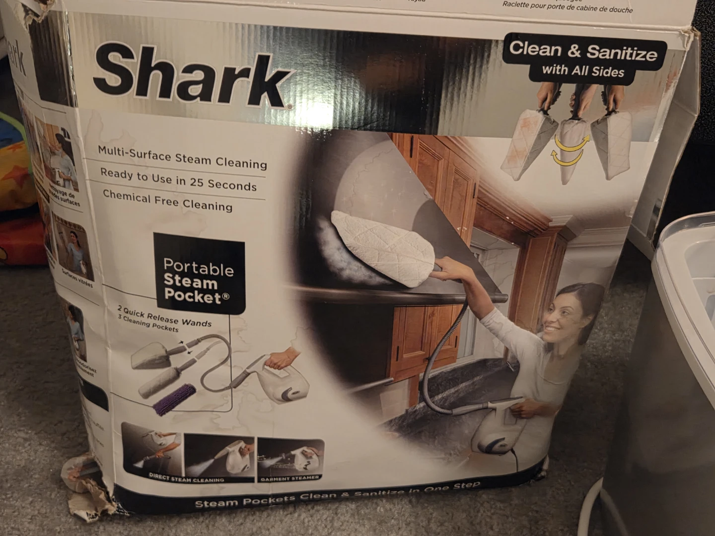 Shark Portable Steam Pocket Multi-Surface Cleaner