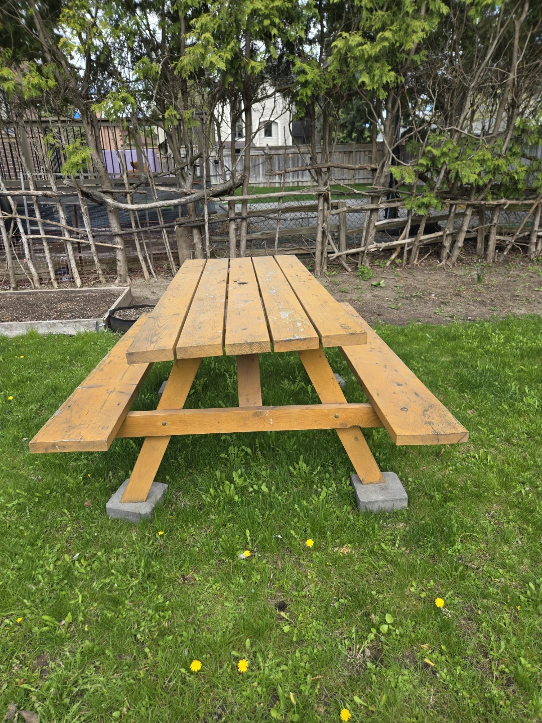 Wooden Picnic Table