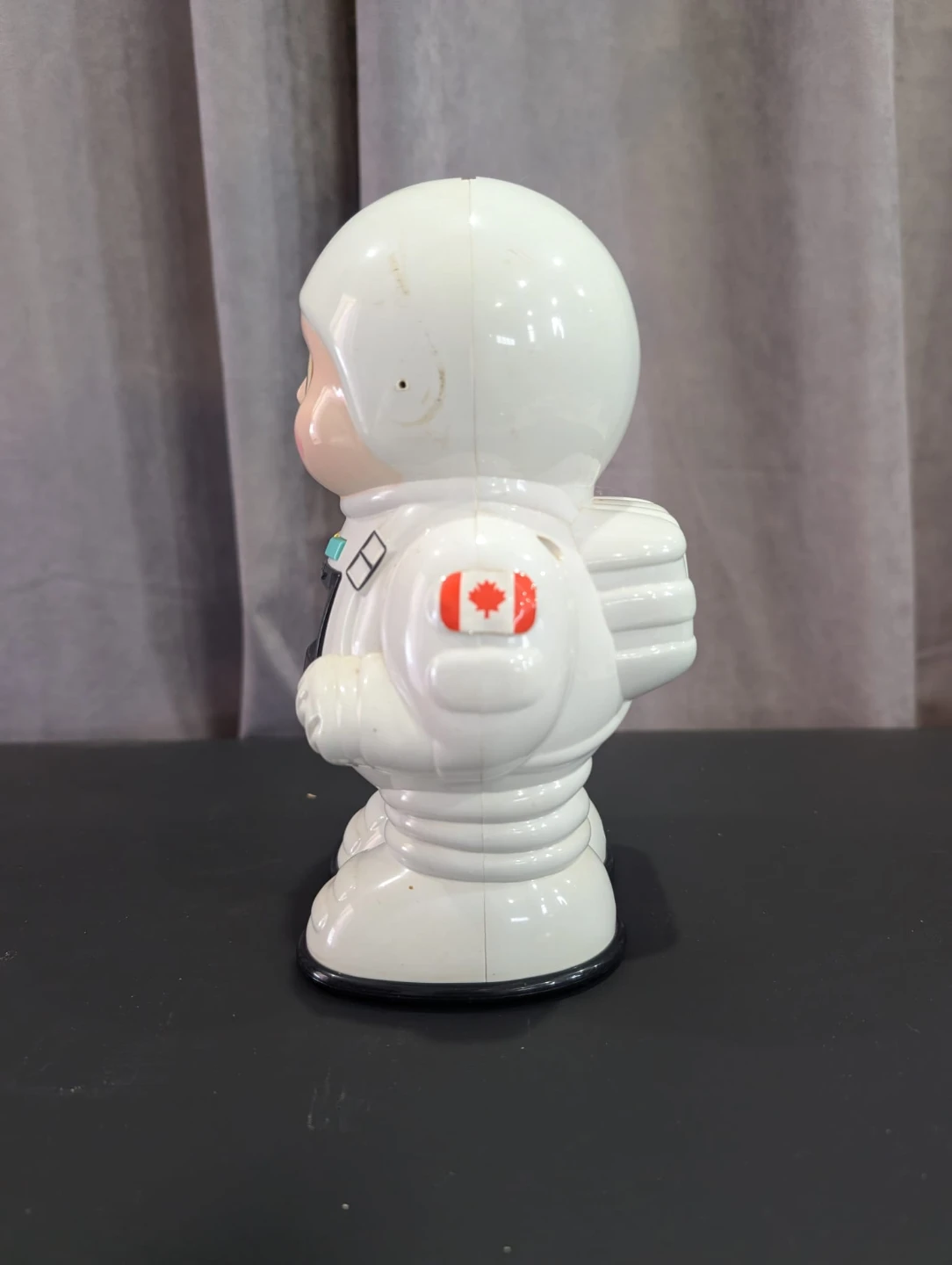 NASA astronaut digital electronic vintage clock and coin bank - photo 3