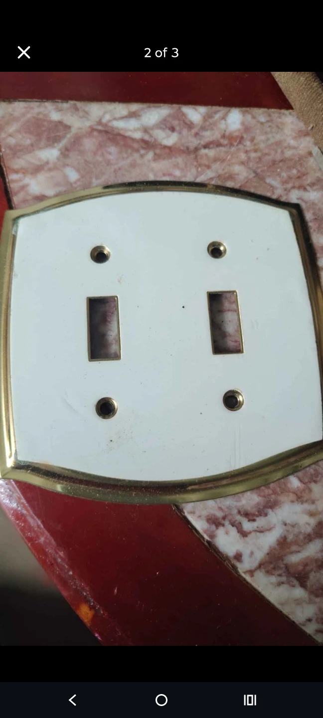 Vintage Light Switch Plate Covers - 3 Styles - photo 2