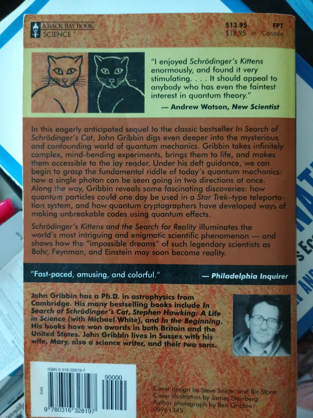 👍 Schrödinger's Kittens + Search for Reality by John Gribbin - photo 2