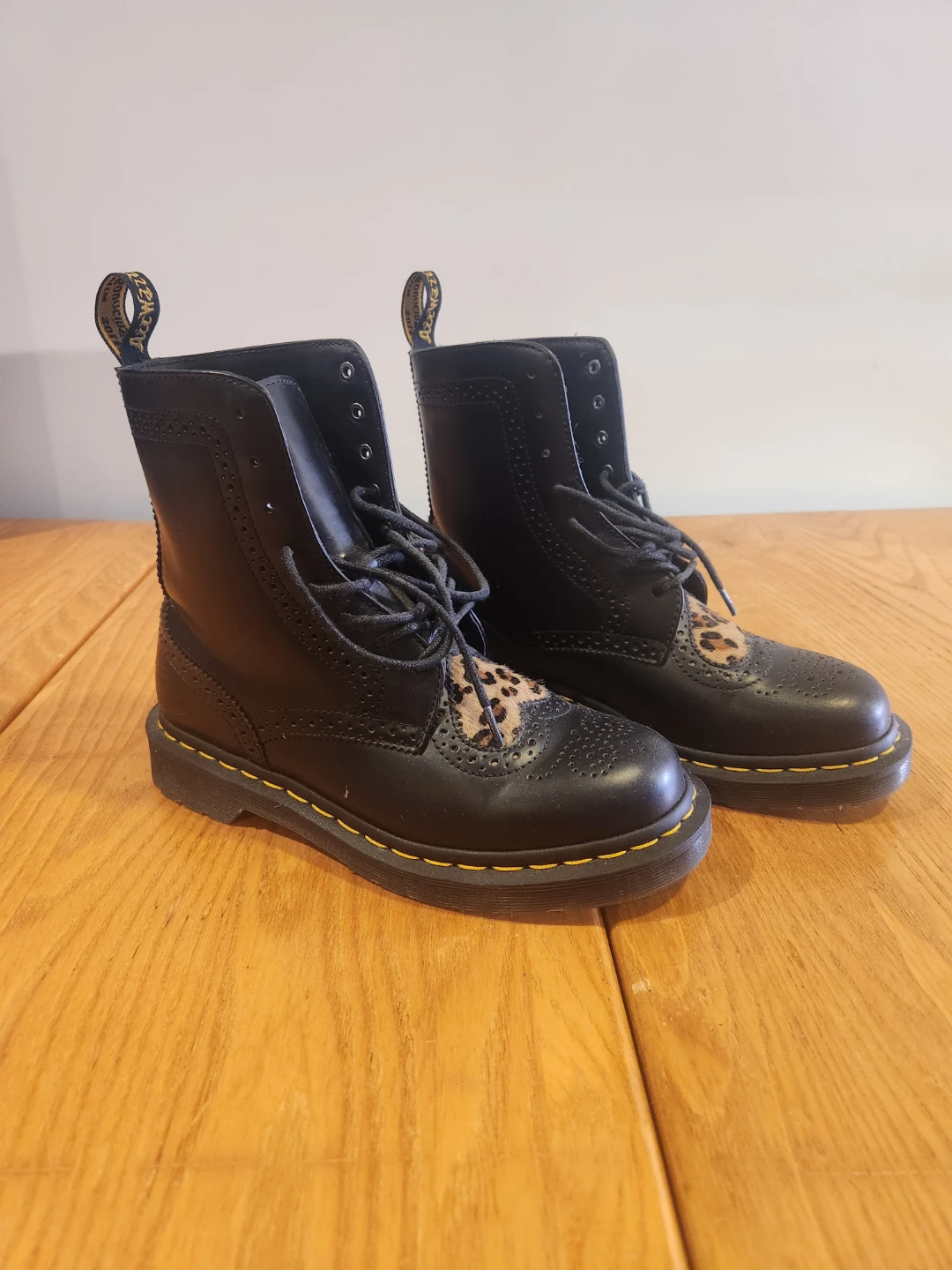 Dr. Marten Bentley II Boots with Leopard Heart - photo 2