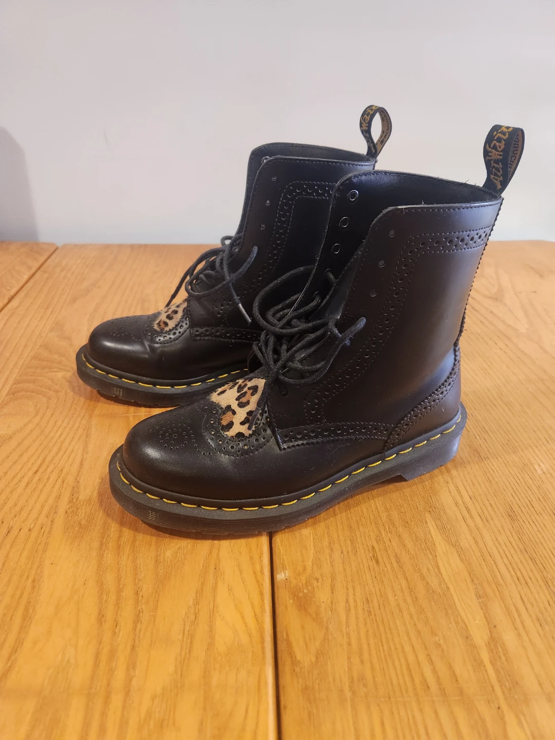 Dr. Marten Bentley II Boots with Leopard Heart - photo 3