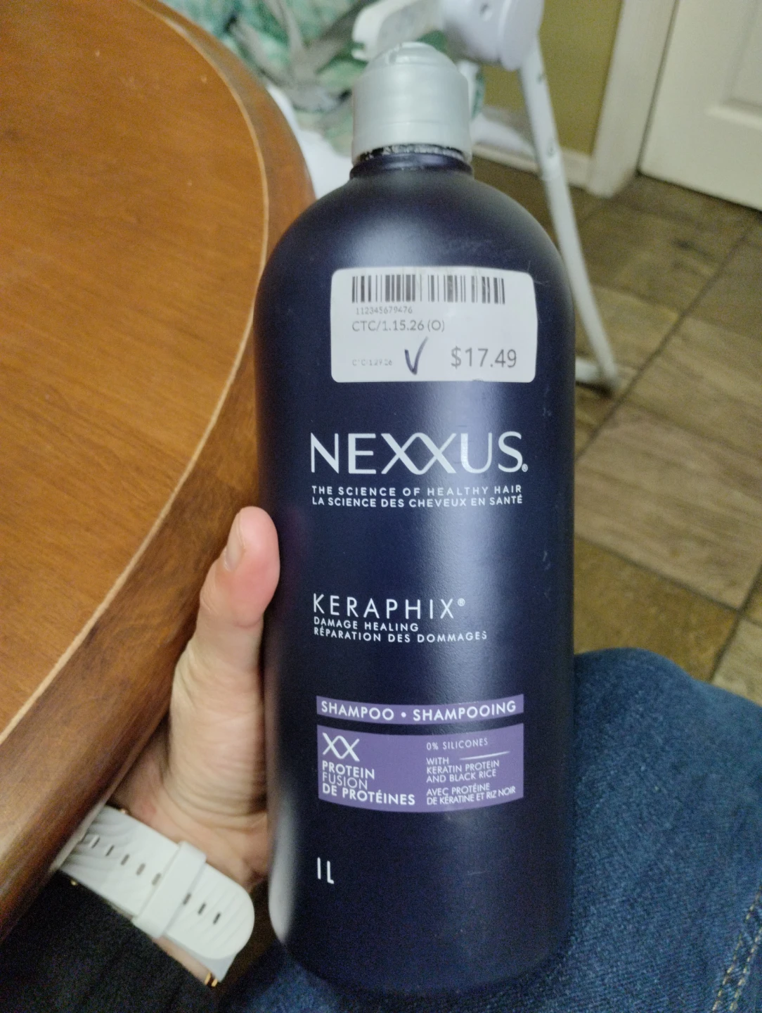 Nexxus Keraphix Damage Healing Shampoo 1L