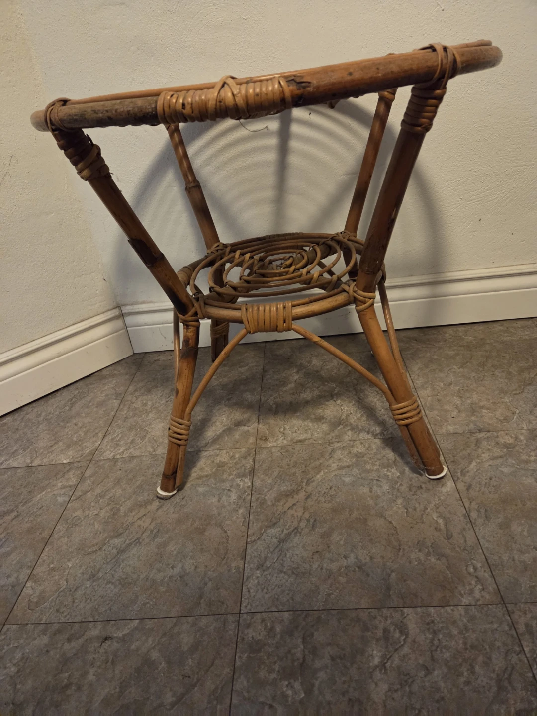 Rattan Side Table - photo 2