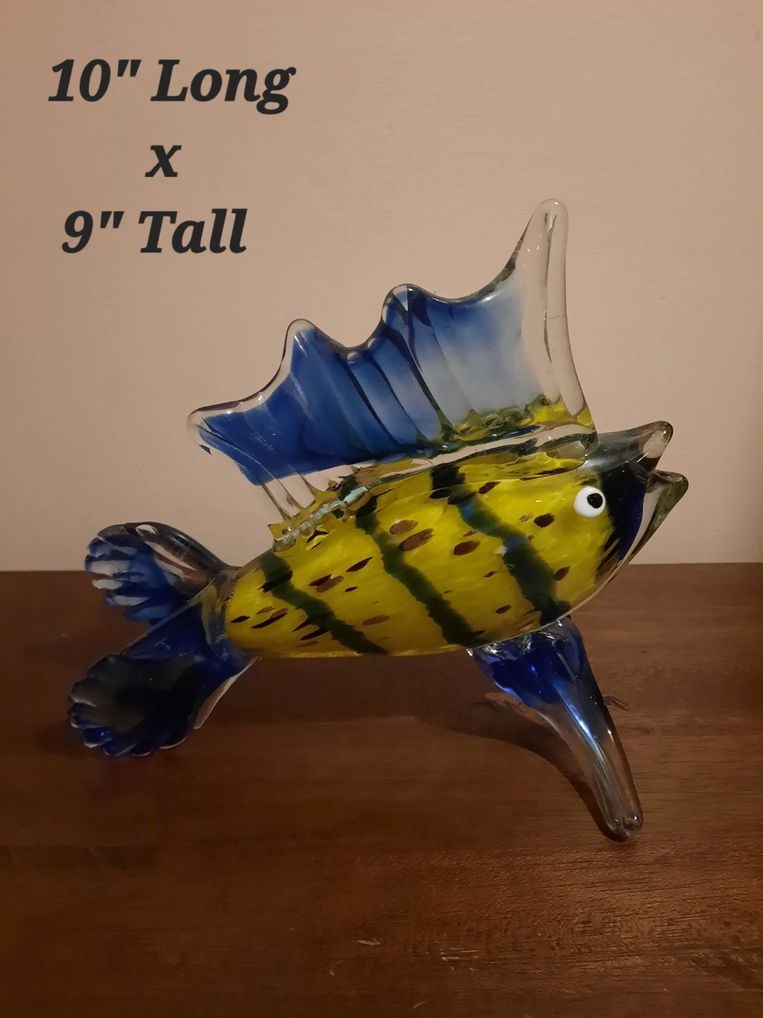 Large Hand blown Glass Figurine