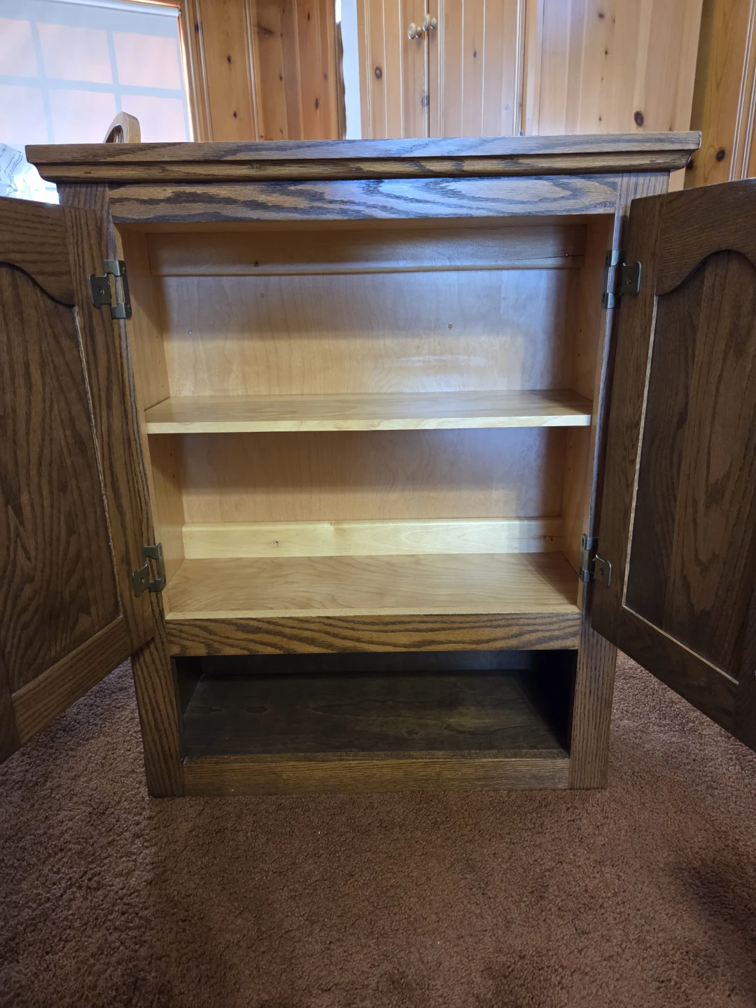 Wooden Cabinet with Doors - photo 2