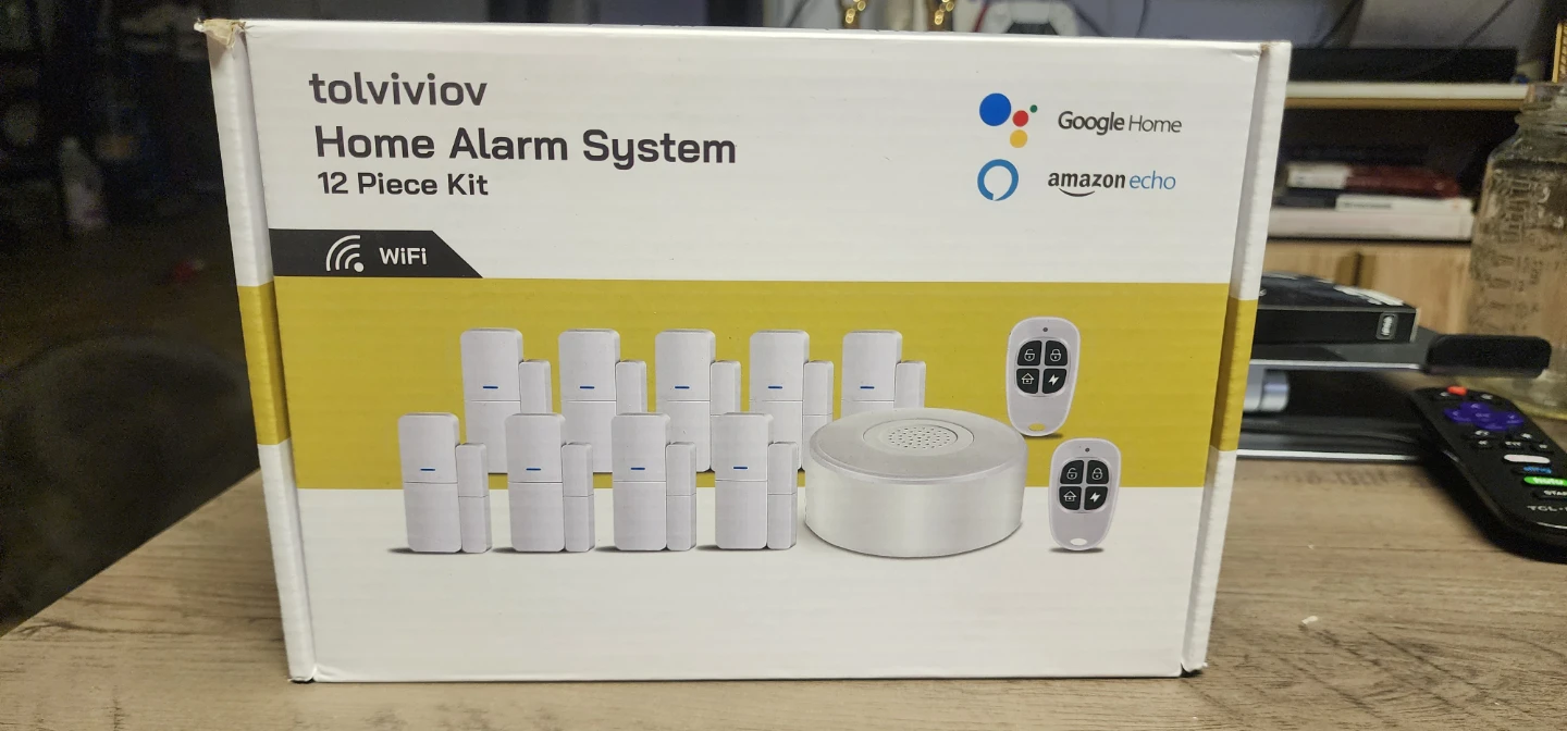 tolviviv Home Alarm System 12 Piece Kit