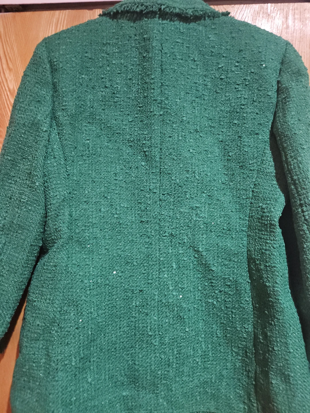 Kate Spade New York Green Tweed Blazer Size 6 - photo 5