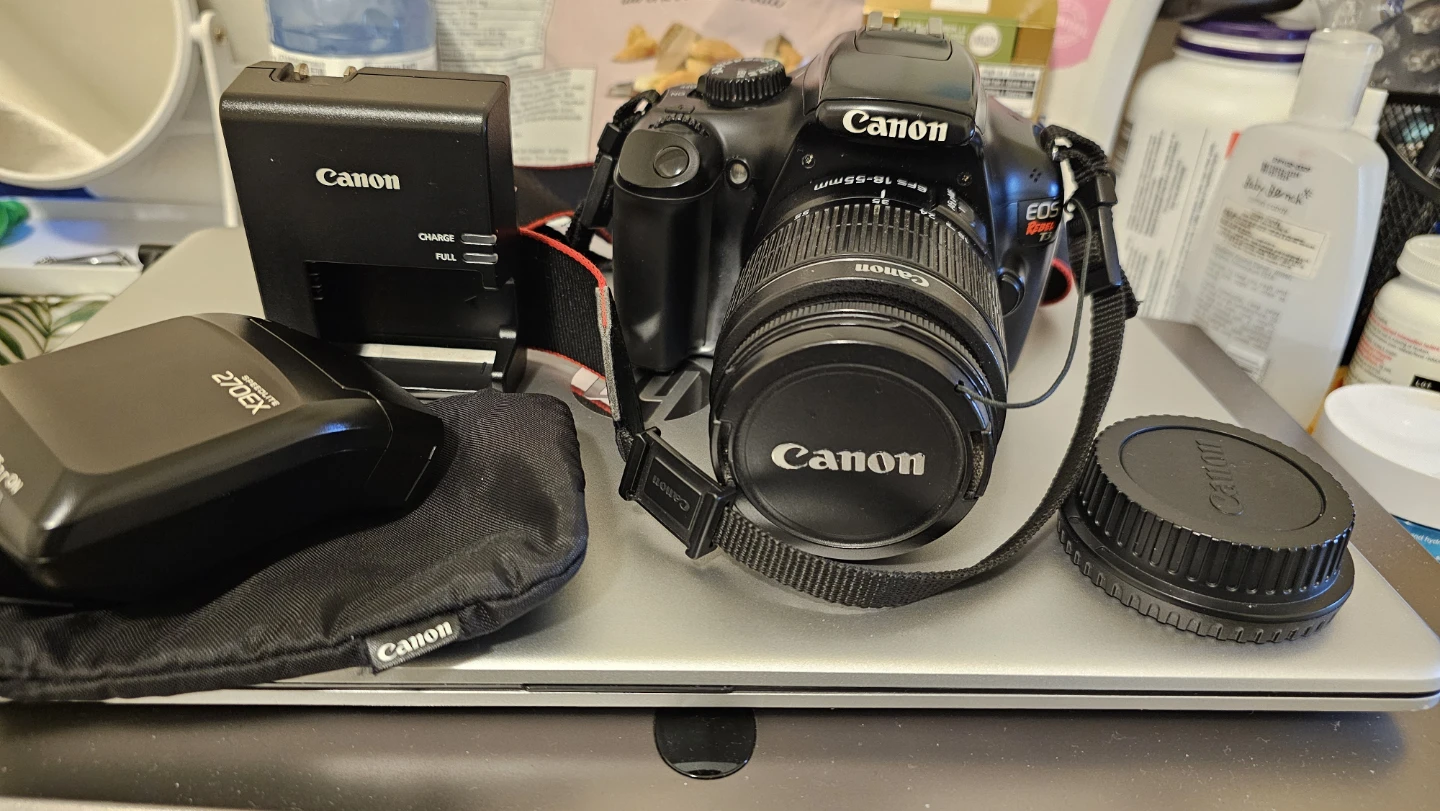 2 DSLR COMBO Canon EOS Rebel T3 and Canon ROS XTi - photo 2