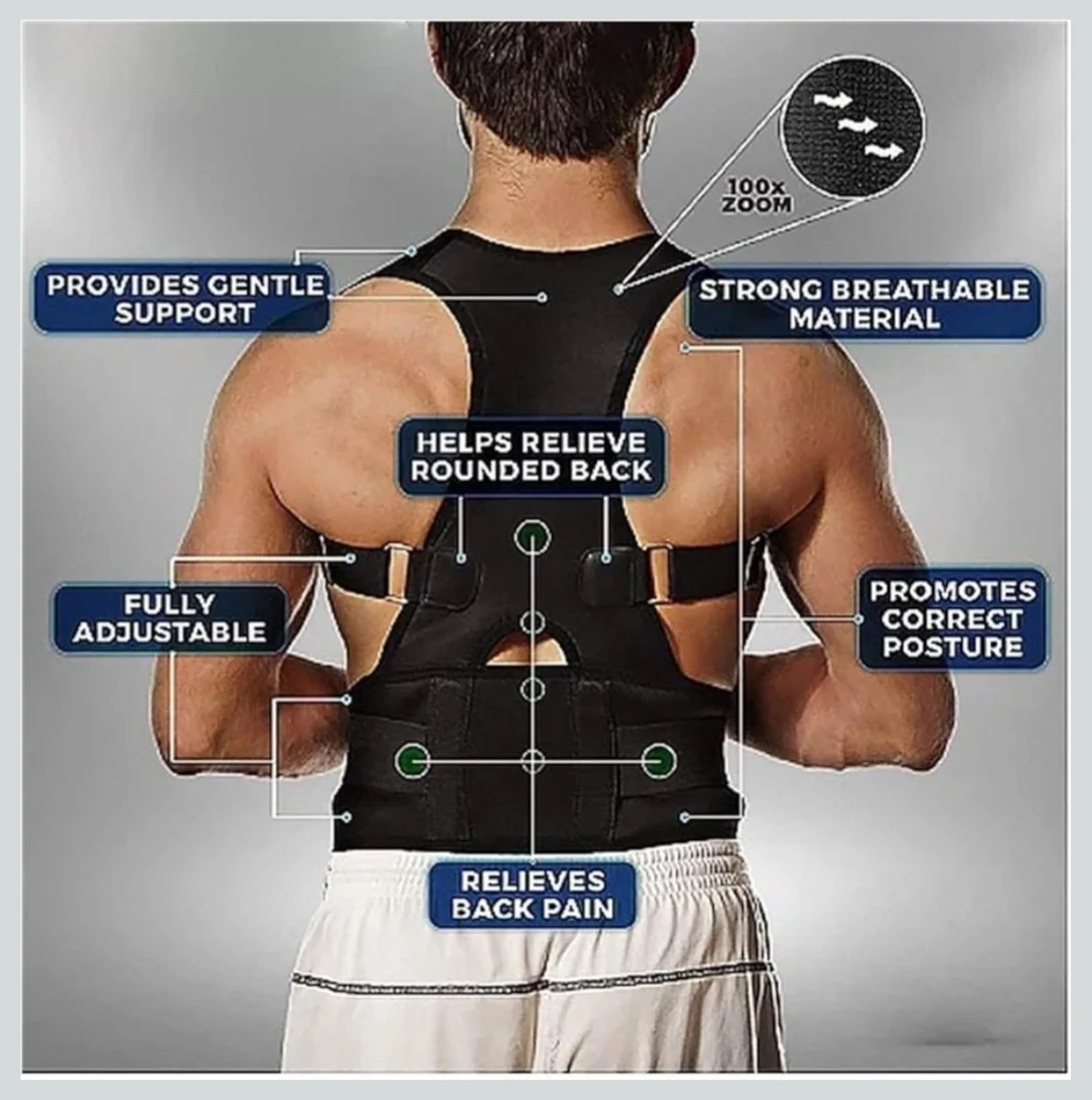 Posture Corrector,Posture Corrector Magnetic Therapy .... - photo 2