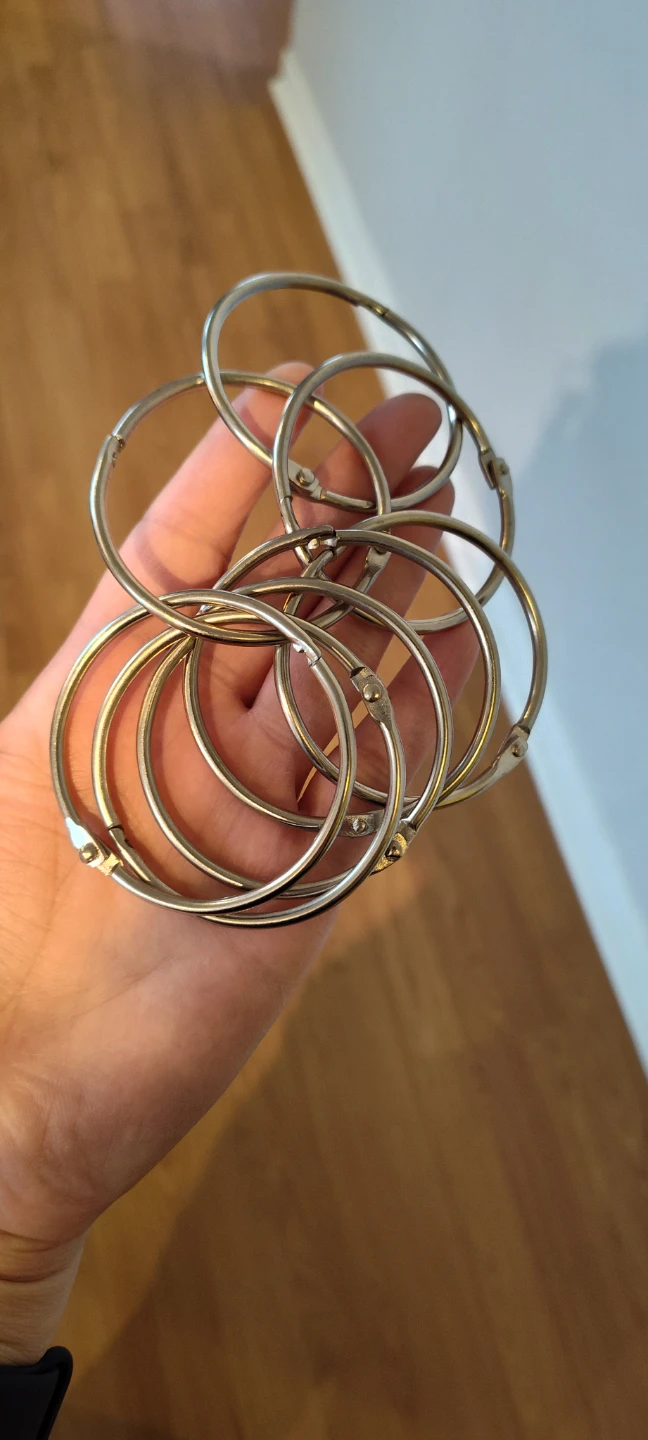 Loose Leaf Binder Rings