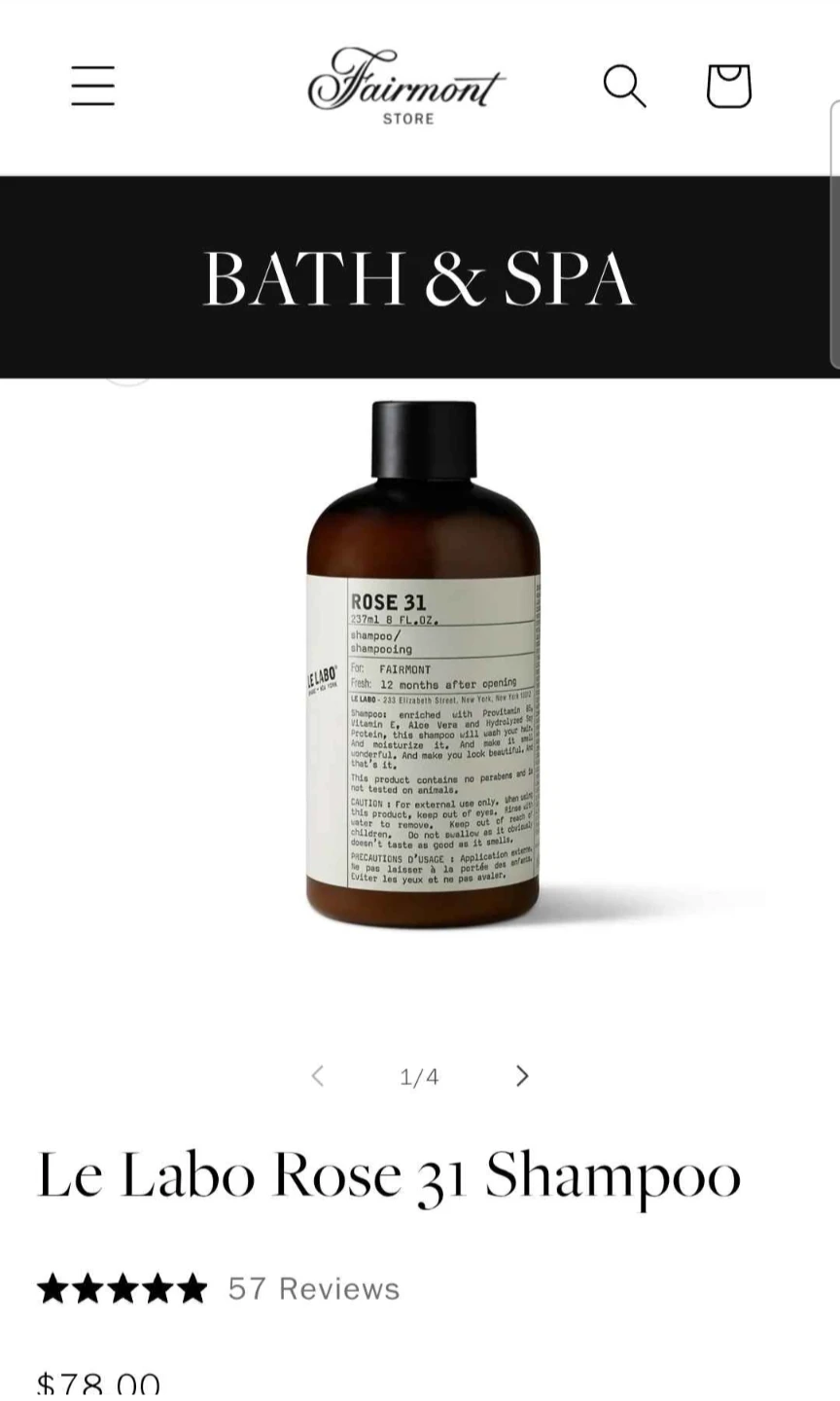 Brand New - Le Labo Rose 31 Shampoo and Conditioner - photo 3