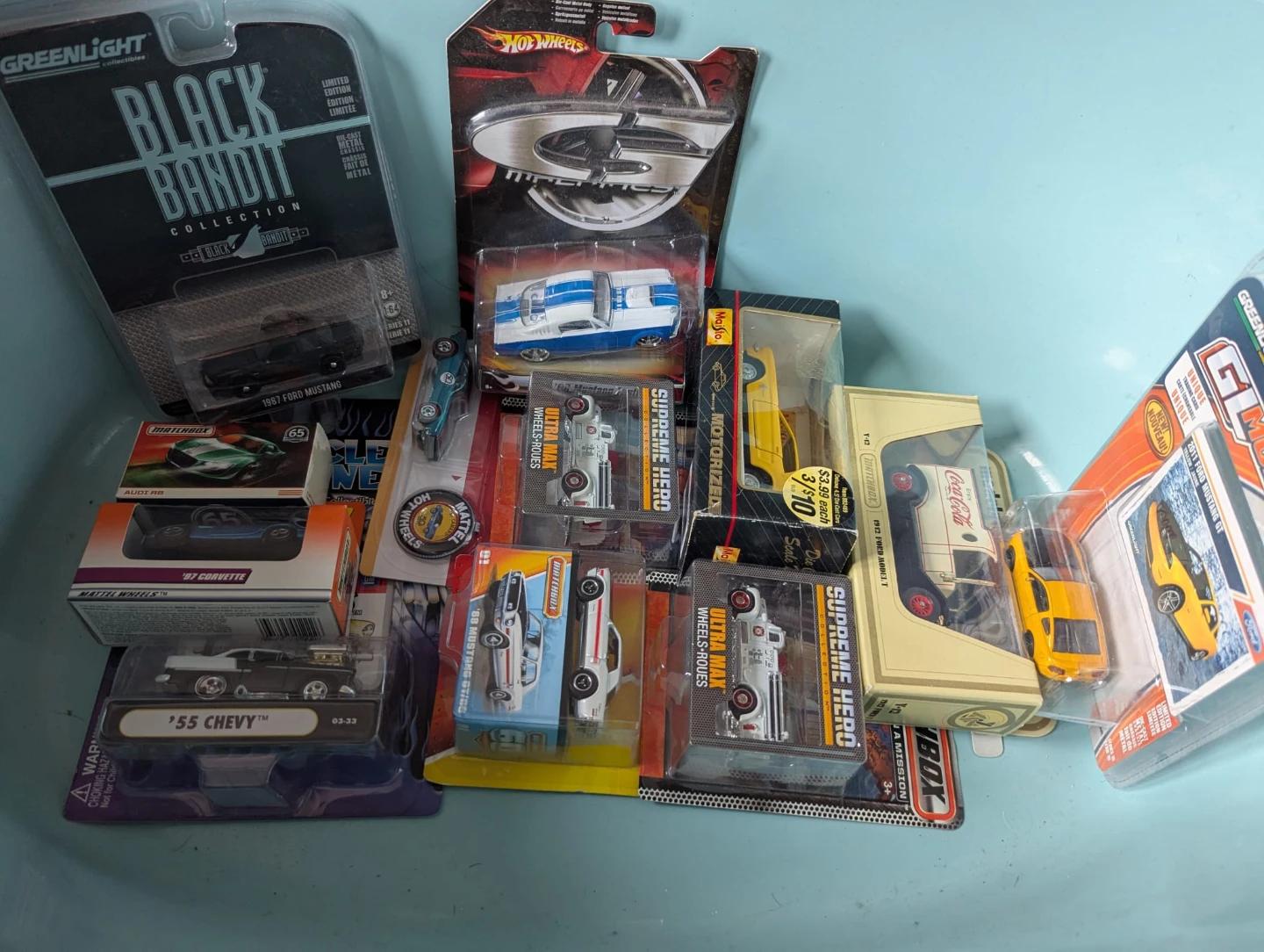 Assorted Die-Cast Greenlight, Matchbox, Hot Wheels, Maisto