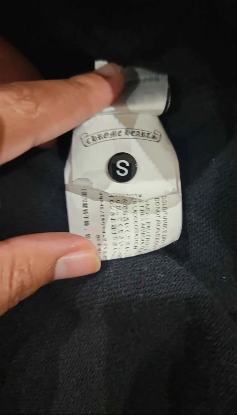 Chrome Hearts Black Zip-Up Hoodie - photo 2