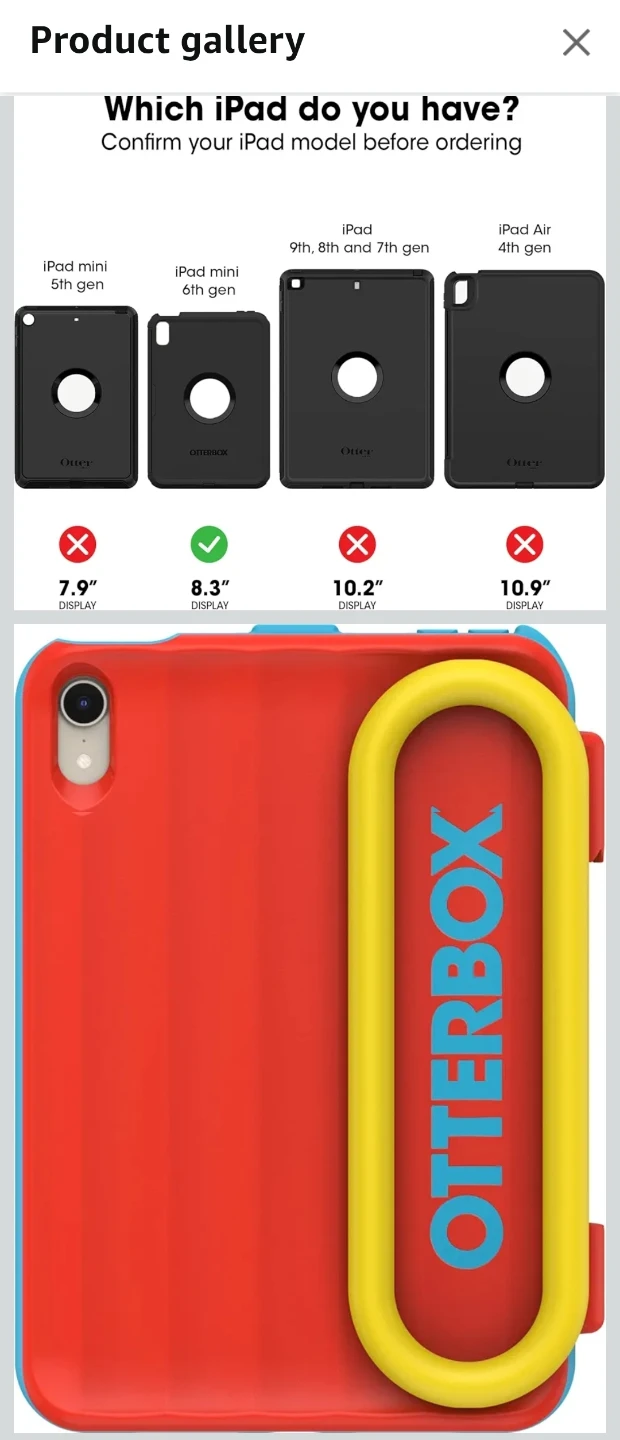 OtterBox Case for iPad mini (A17) and iPad mini (6th Gen) - photo 4