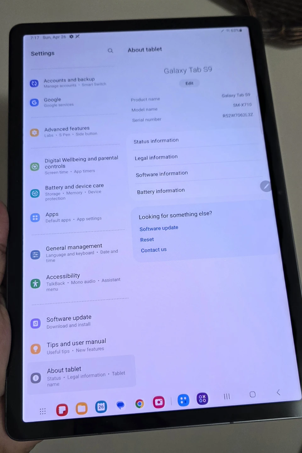 Samsung Galaxy Tab S9 Tablet SM-X710 - photo 3