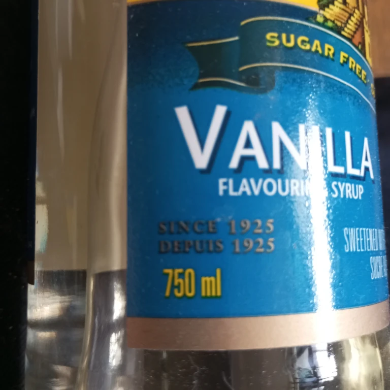 Torani Sugar Free Vanilla Flavouring Syrup 750 ml - photo 3