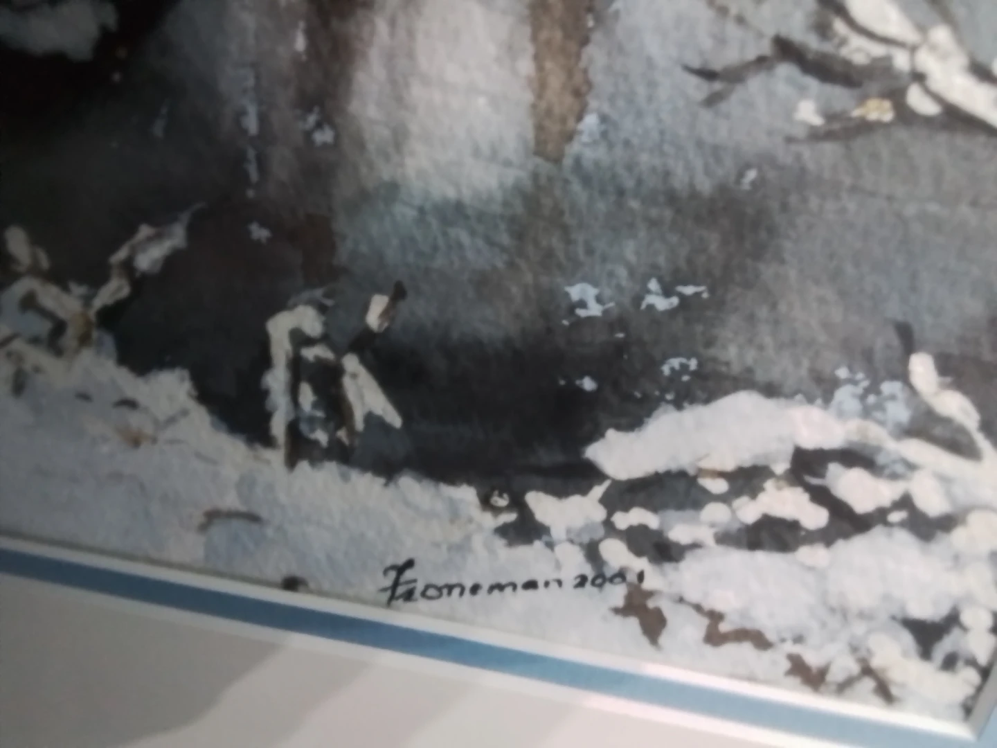 “Winter On The Madawaska” Impressionistic Pastel Painting - photo 4