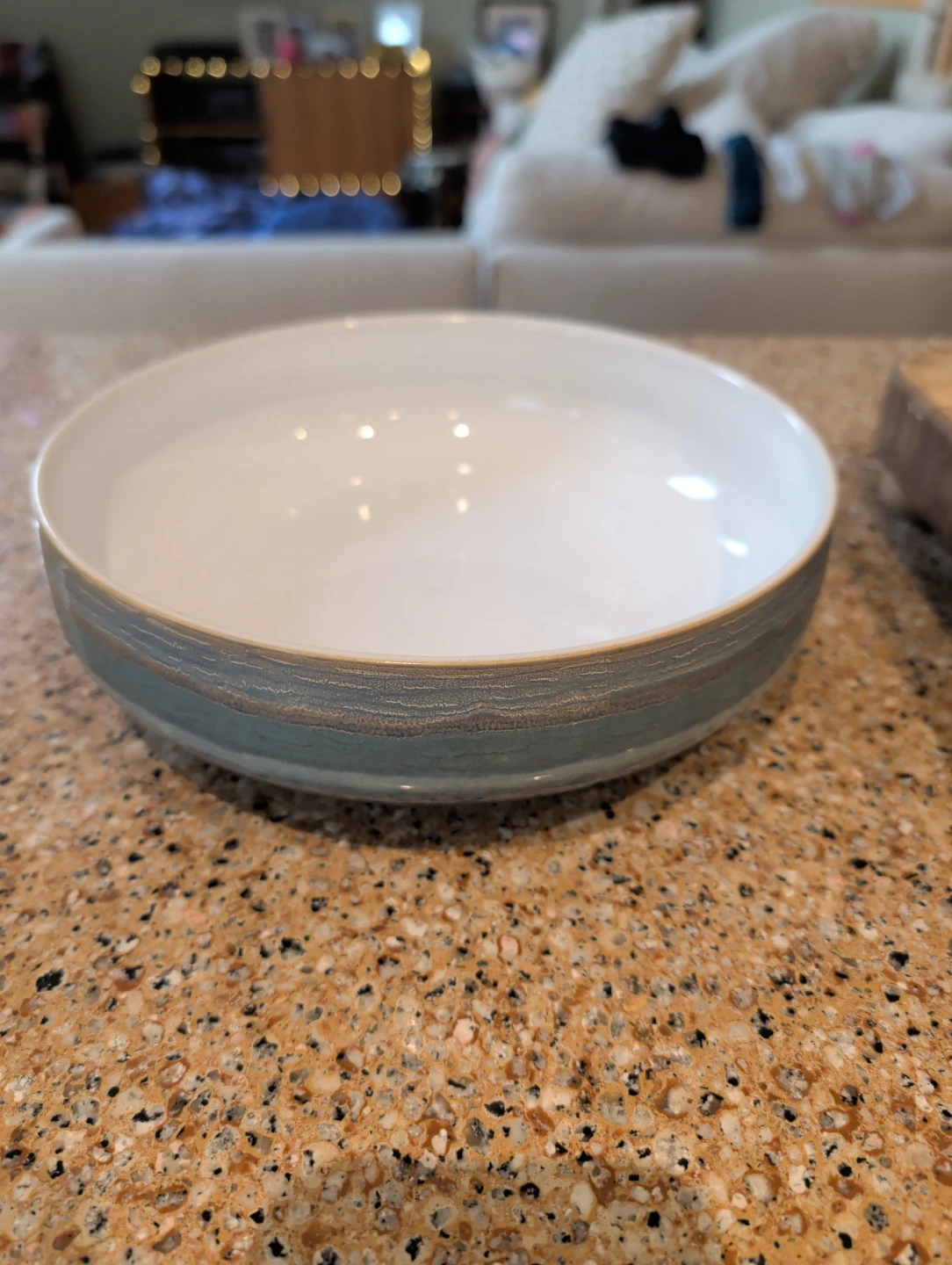 Denby Azure Large serving bowl