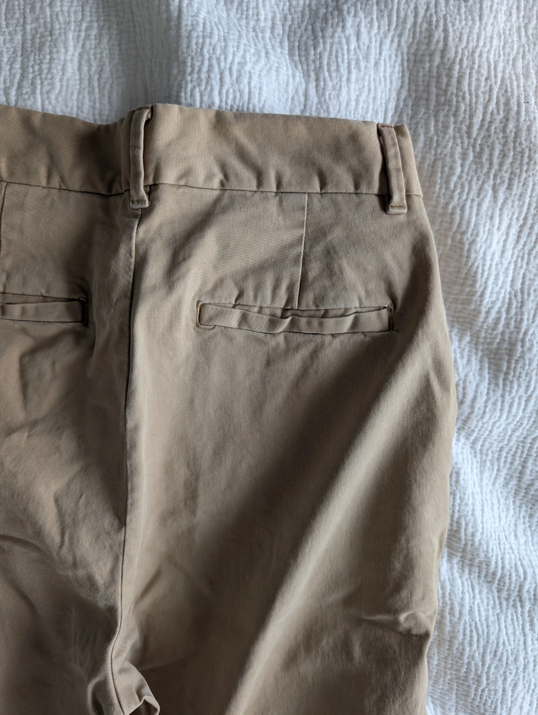 Banana Republic Pleated Crop Chino Pants Size 2