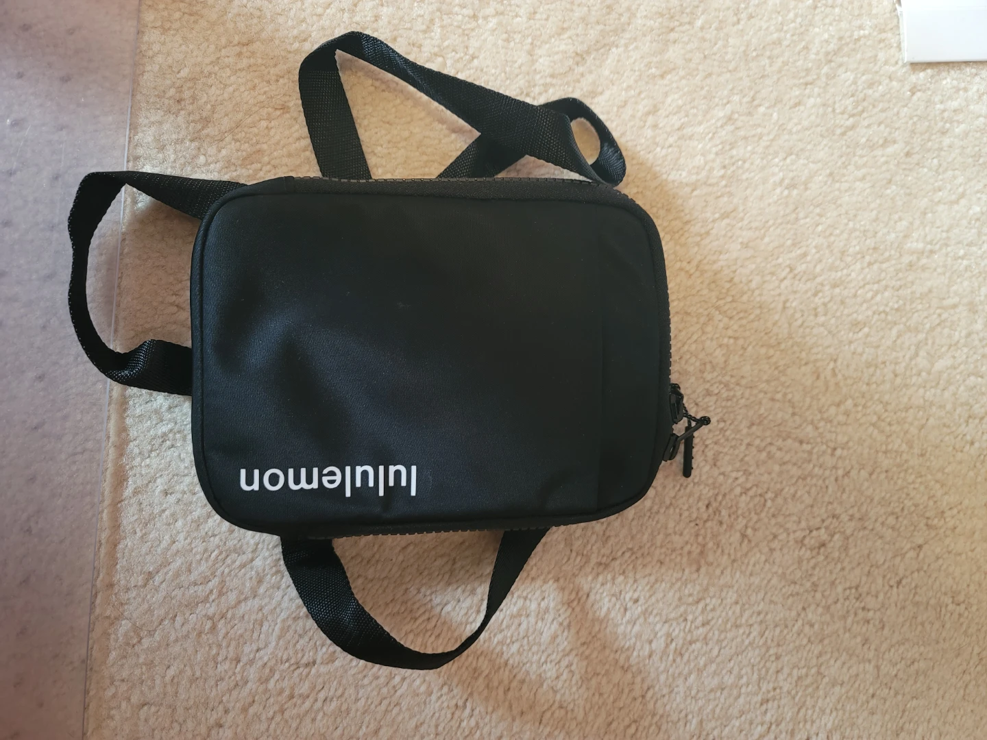 Lululemon Black Mini Cross bag