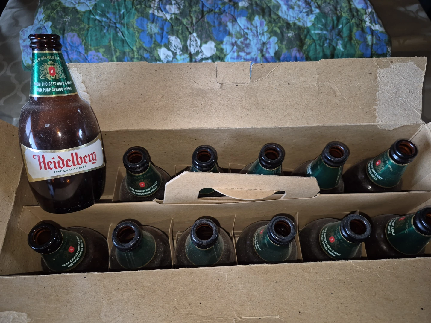 Antique Heidelberg Beer Bottles - photo 2