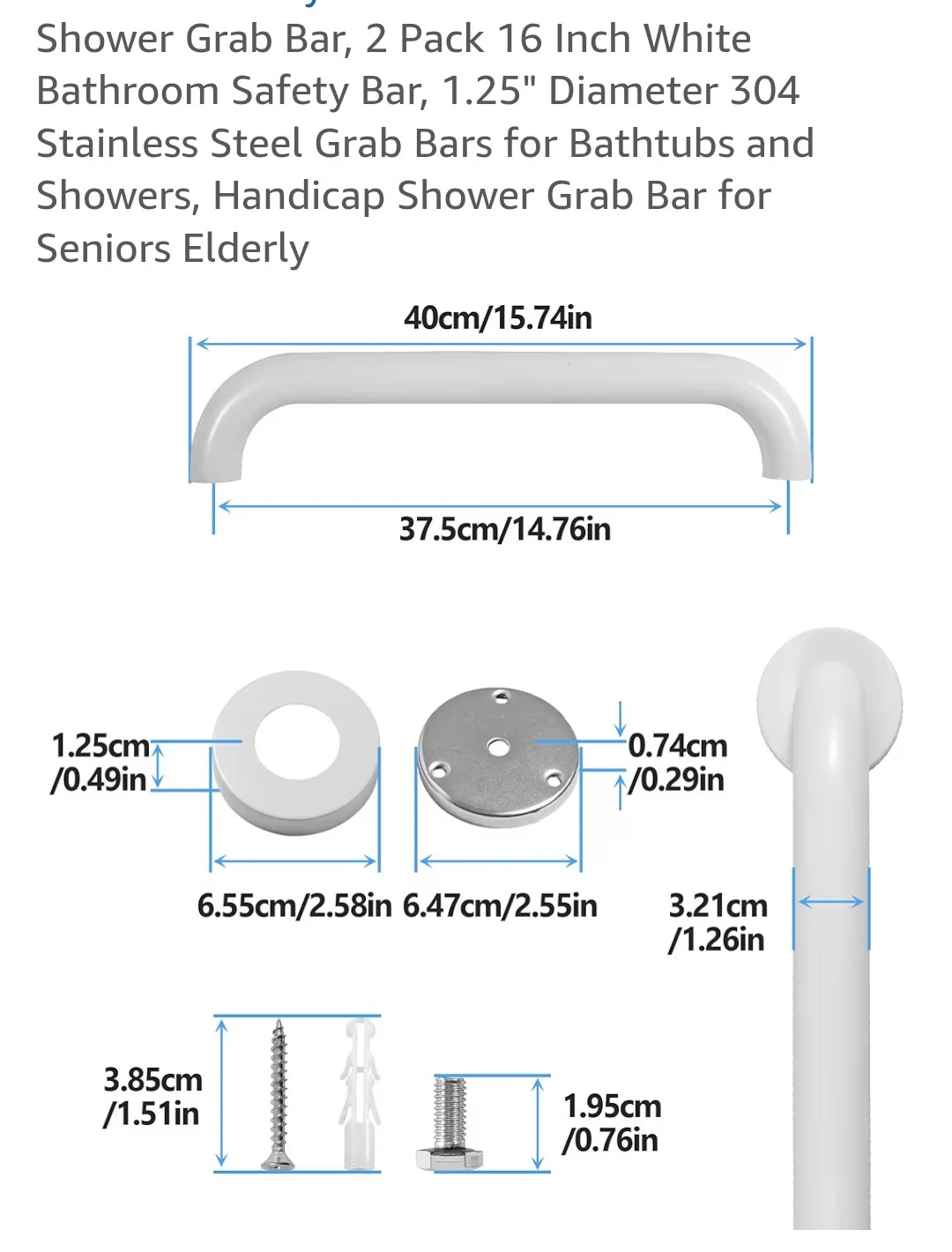 Shower grab bar*new* - photo 2
