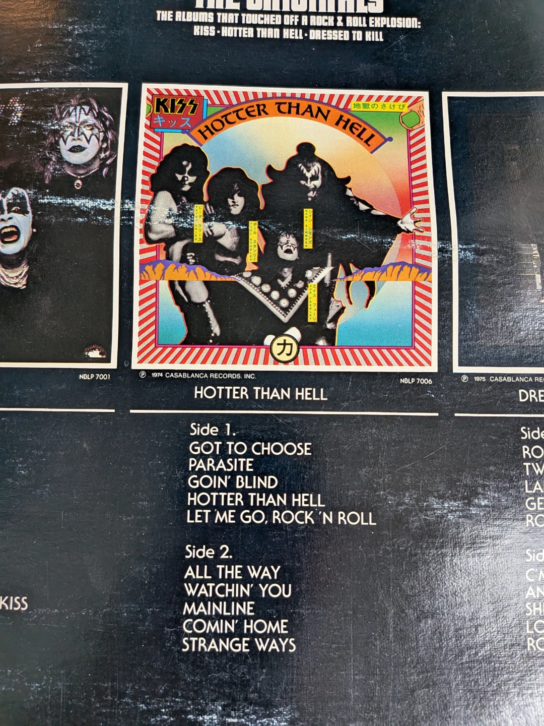 KISS The Originals Limited Edition 3 Record Set - photo 3