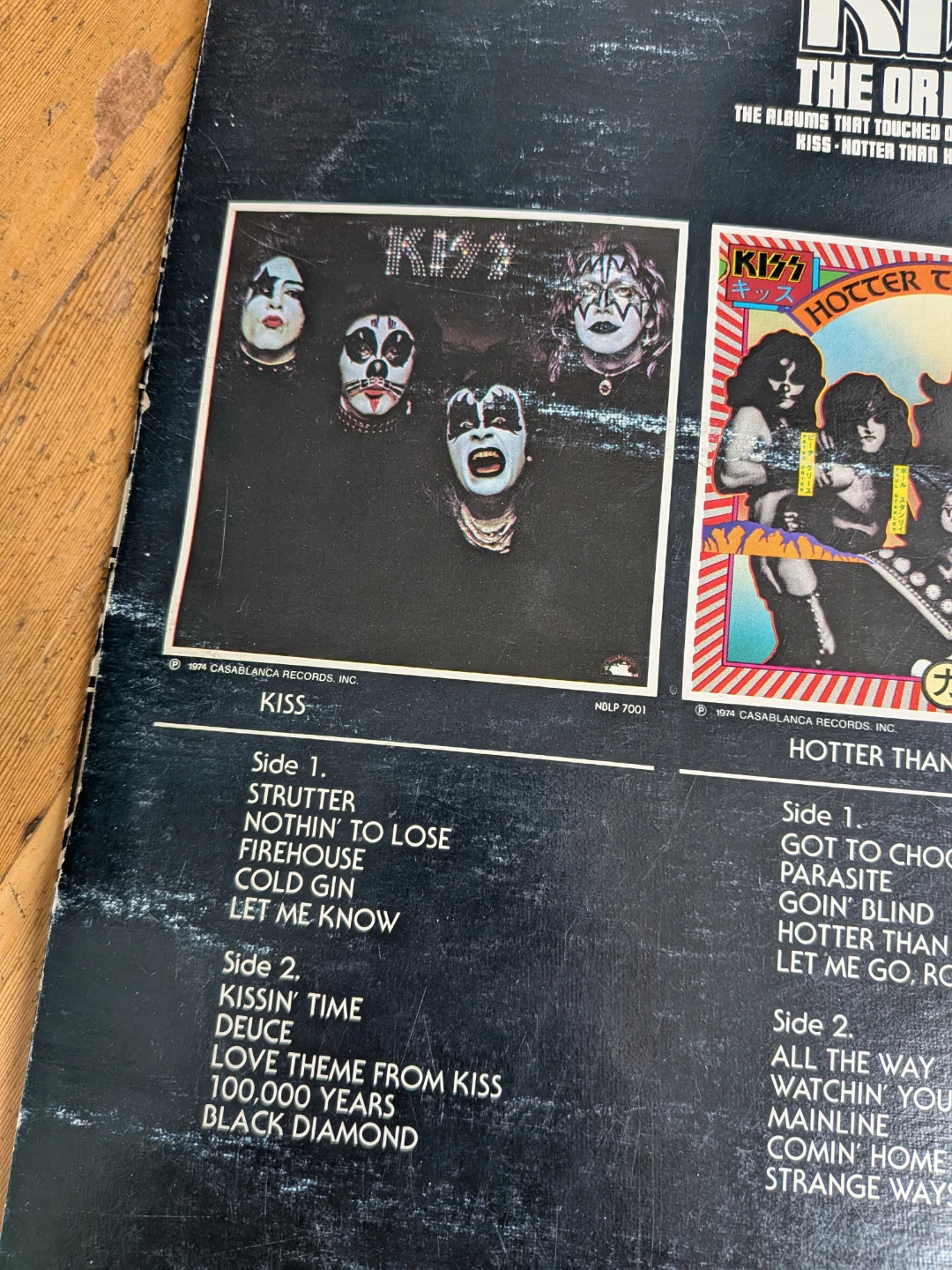 KISS The Originals Limited Edition 3 Record Set - photo 5