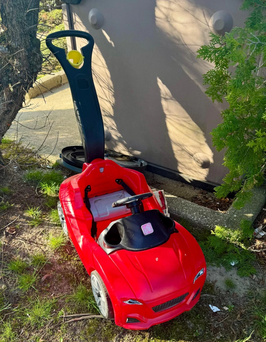 Step2 Push Car Ride-On Toy with Whisper Ride- Red