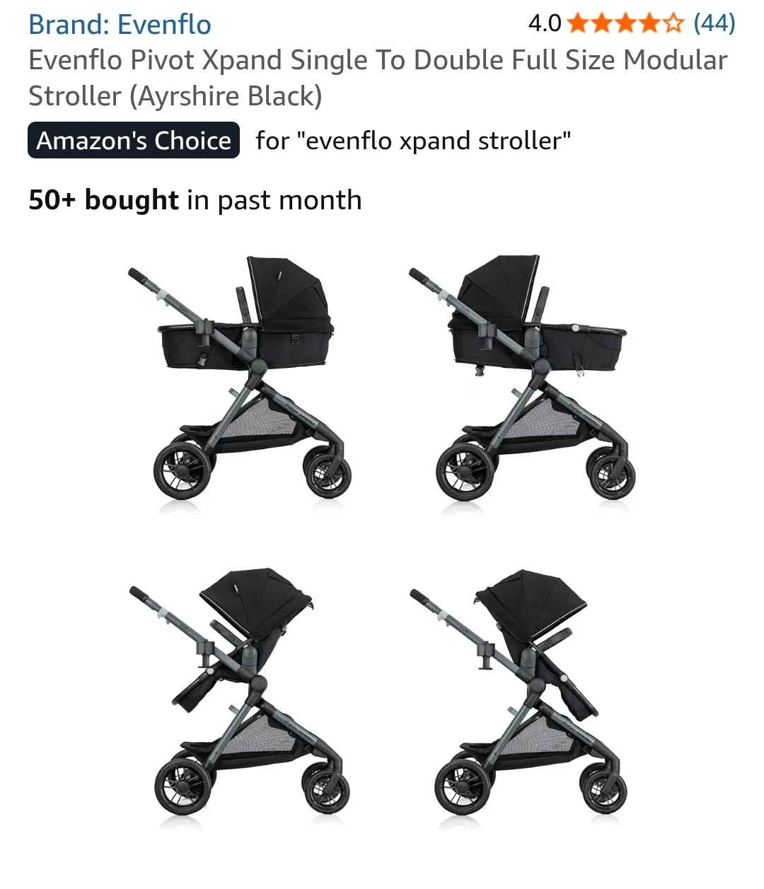 Evenflo Pivot Xpand Stroller - photo 2
