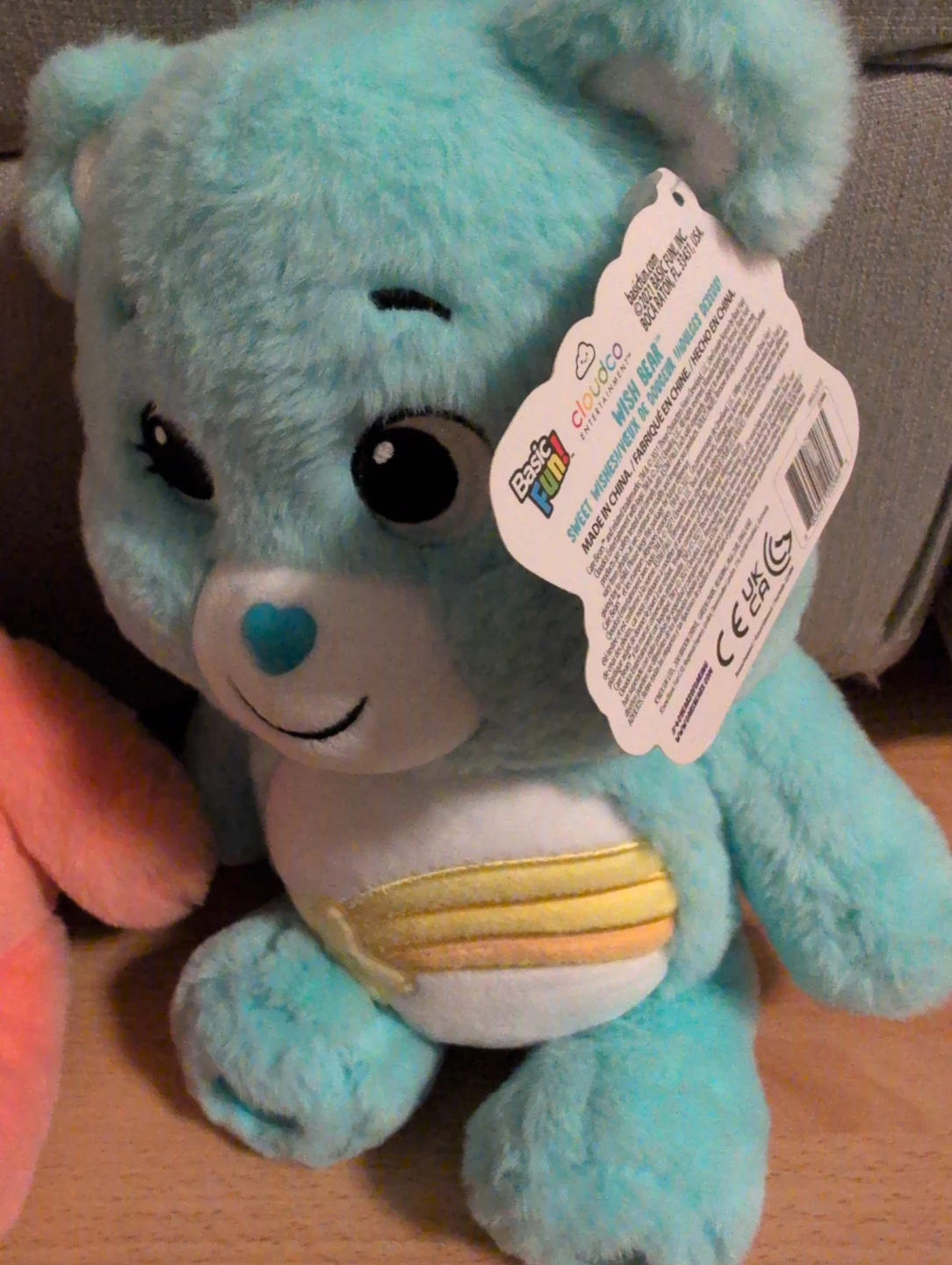 Lot of 3 Care Bears Plush Toys - photo 4