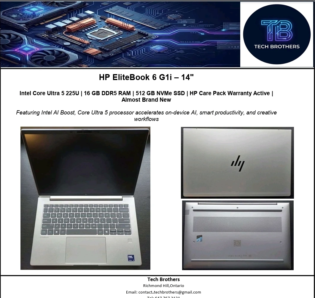HP EliteBook 6 G1i - 14" Laptop