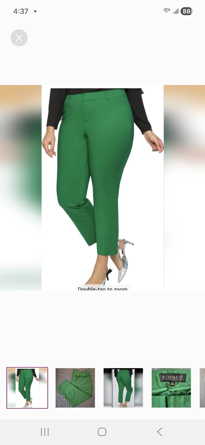 ELOQUII Green Pants - Size 22R