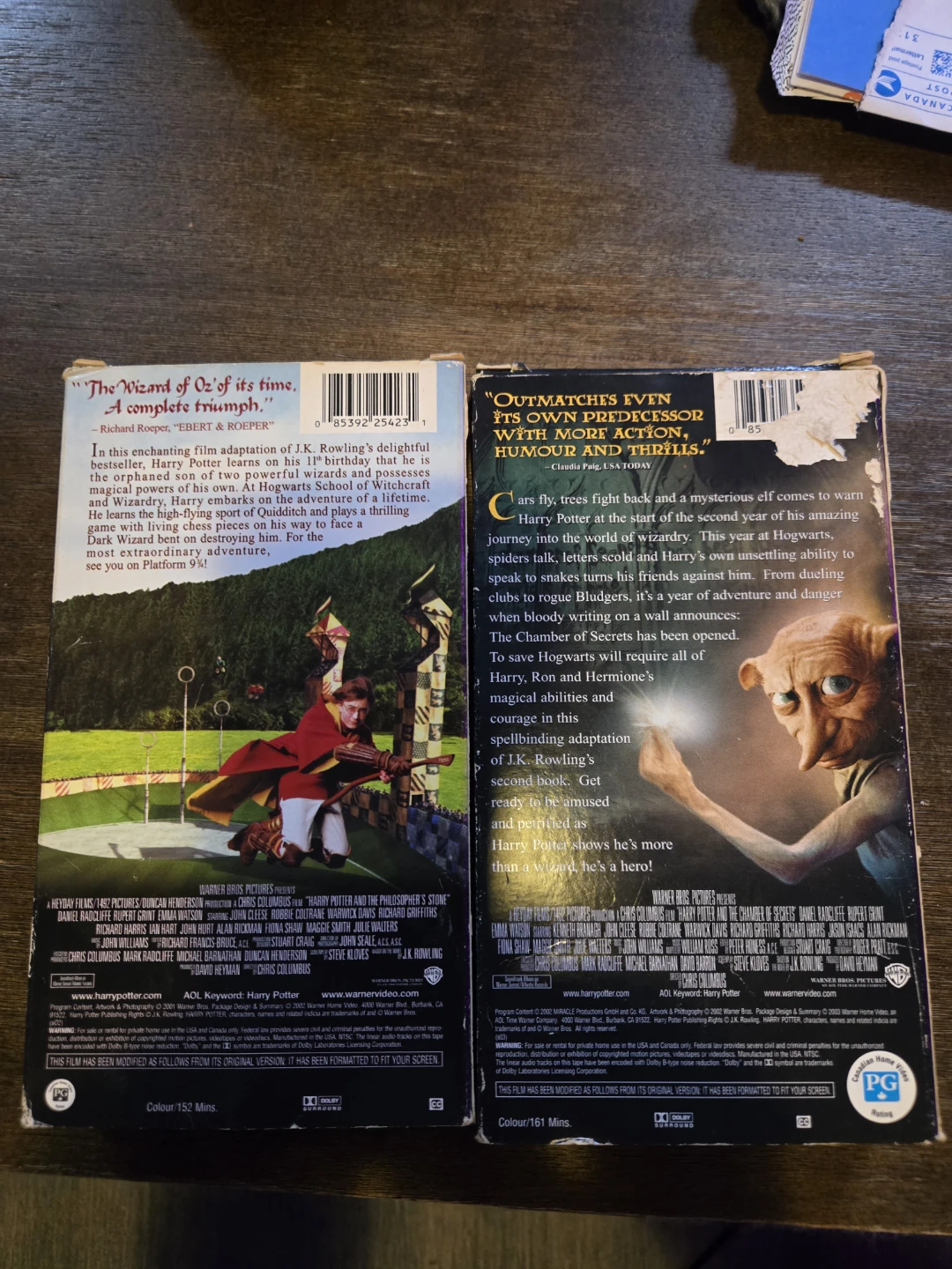 Harry Potter VHS Movies - photo 2